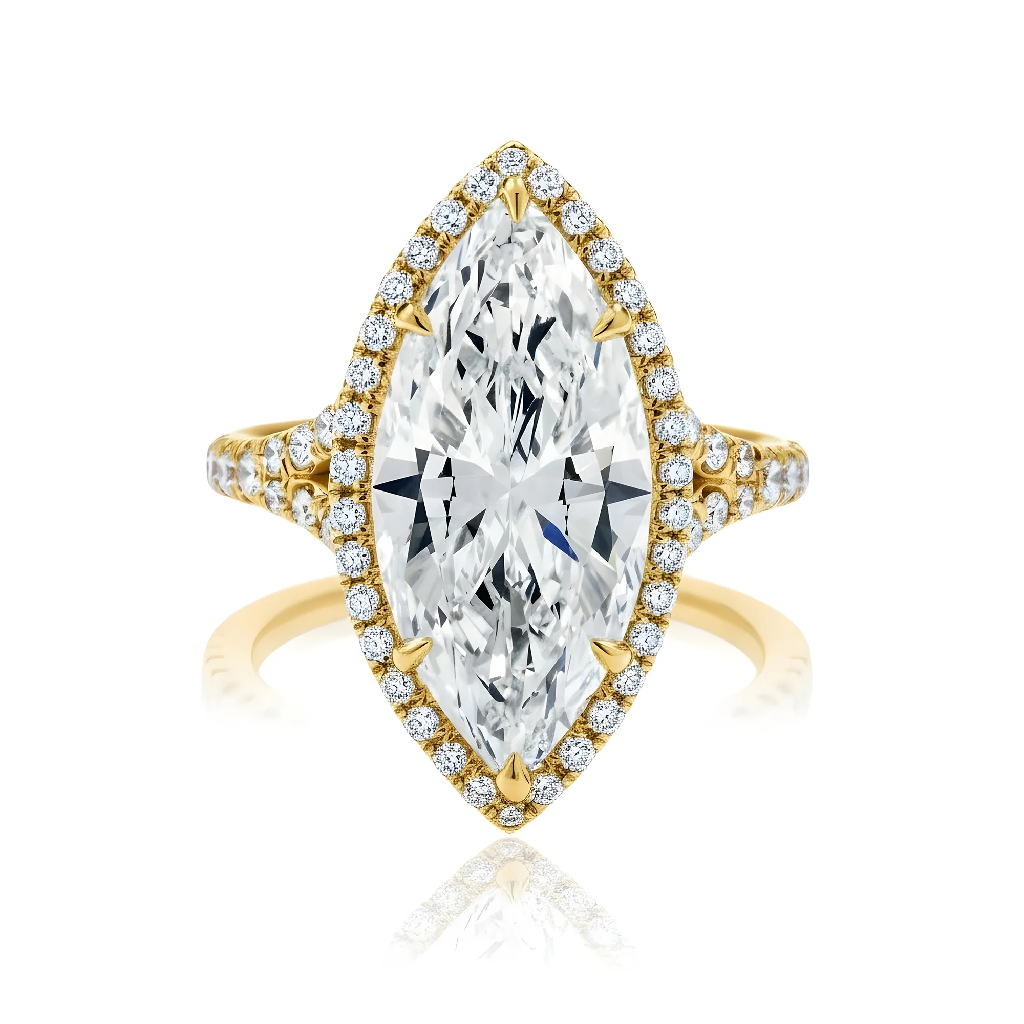 GIA Platinum 5.05ct IF marquise Cut Diamond Engagement Ring 6.05ctw - Image 8