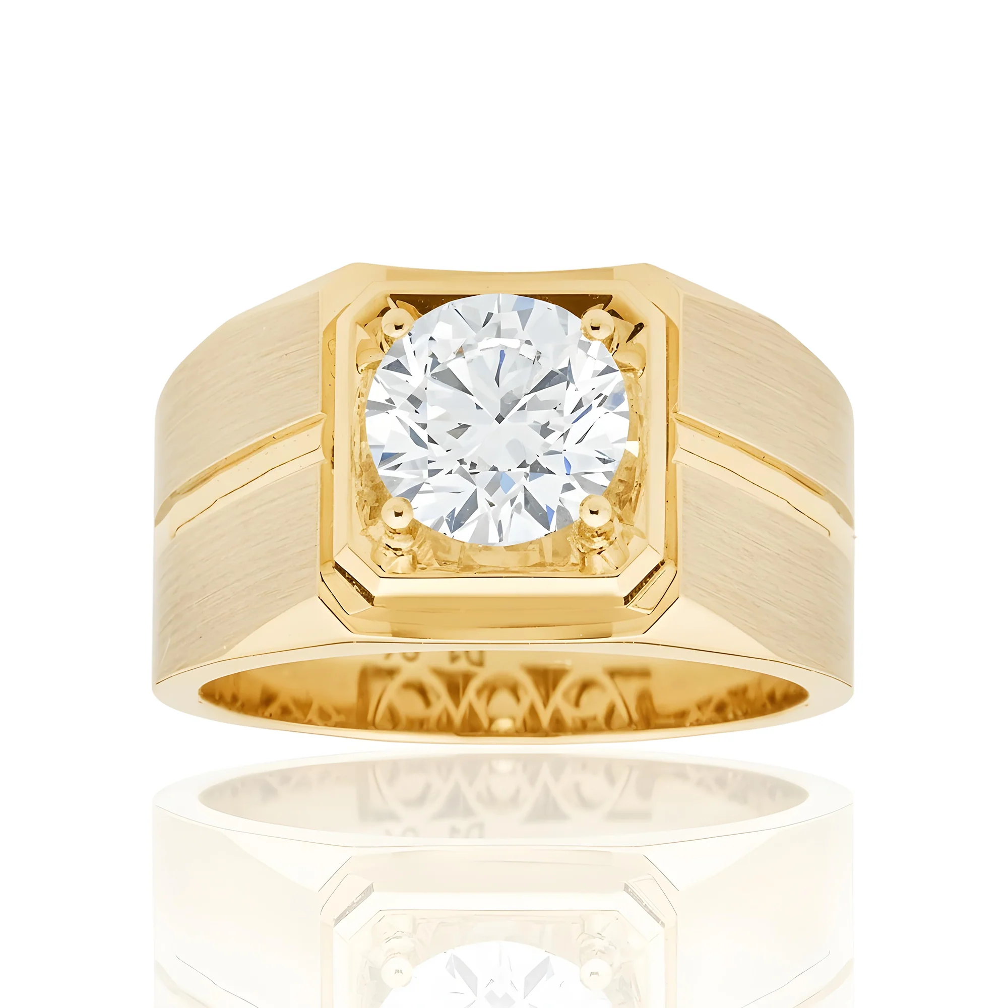 IGI 18K White Gold Round Diamond Ring 1.96ct - Image 6
