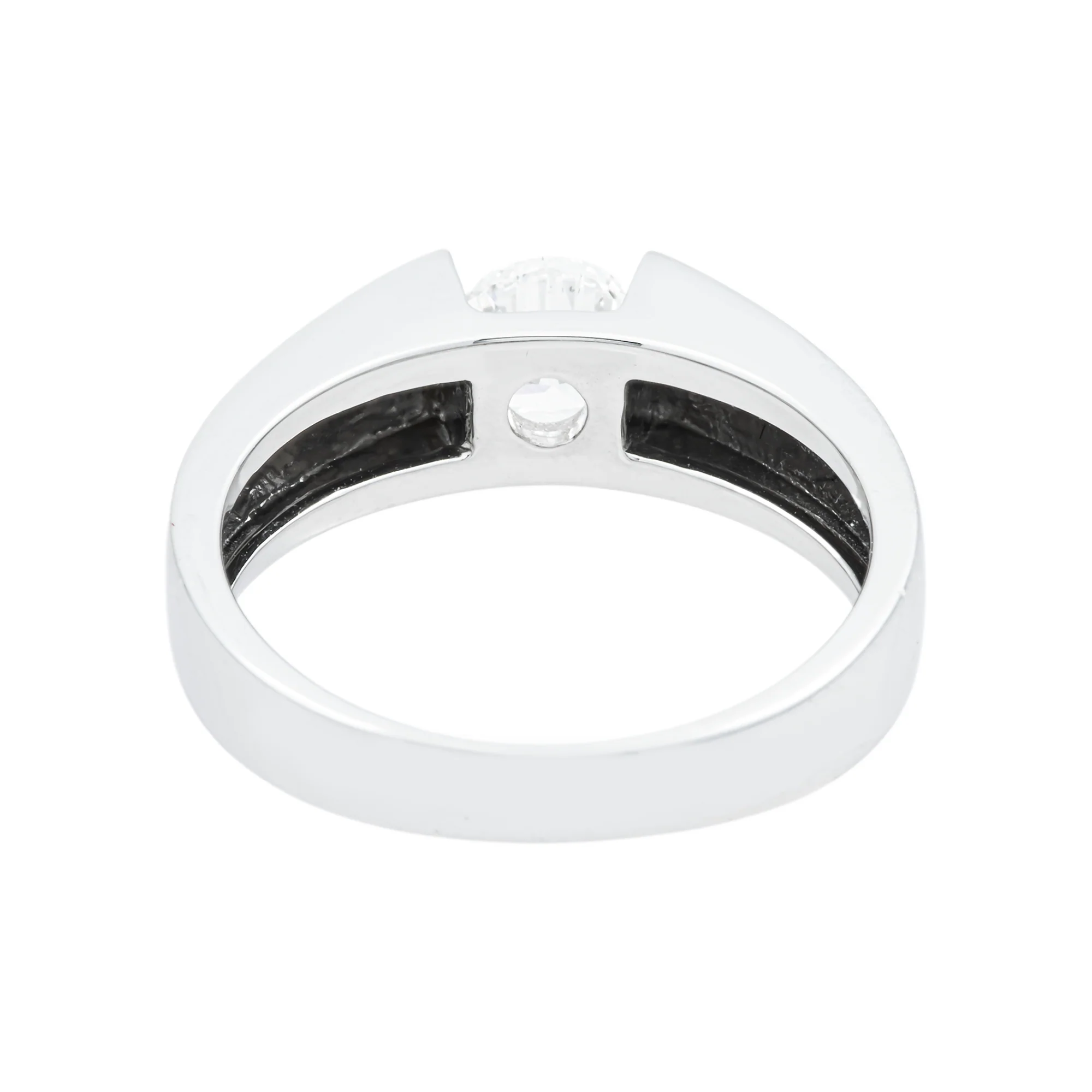 White Gold Solitaire Round Diamond Ring 0.70ct - Image 5